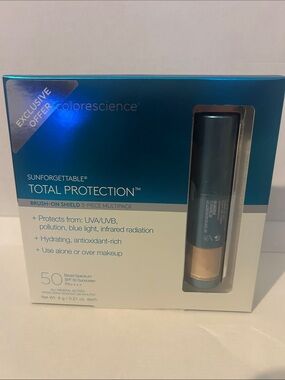 Sunforgettable Total Protection Brush-On Shield SPF 50 - Medium 3 Pack NEW
